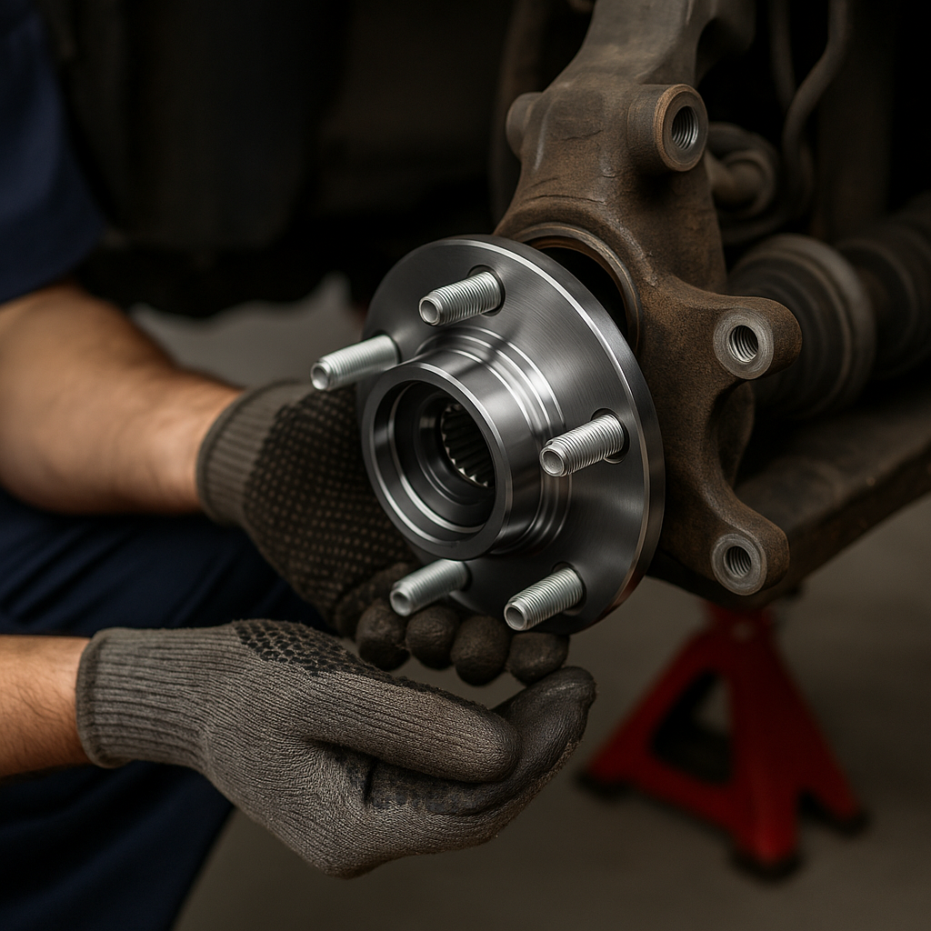 Wheel hub assembly installation